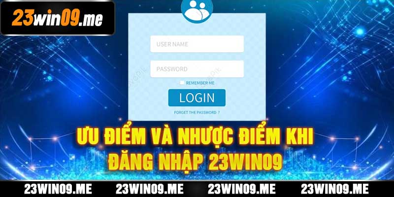 Đăng Nhập 23win09